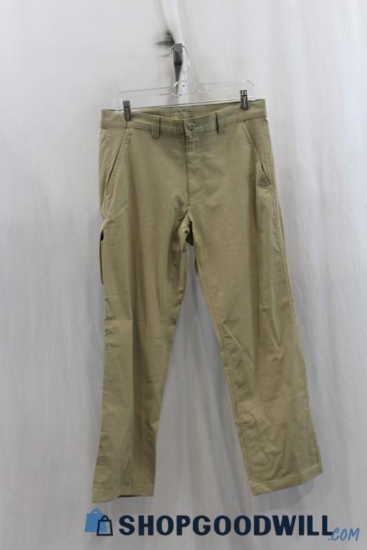 Eddie Bauer Mens Khaki Chino Pants Sz 32x30