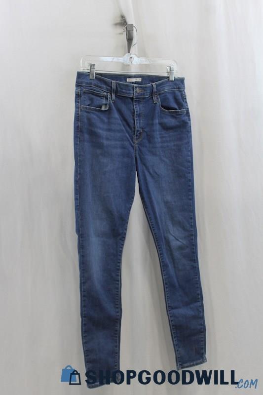 Levi's Womens Blue Skinny Jeans Sz 31