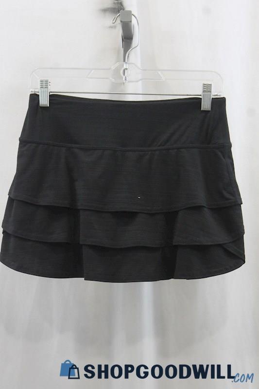 Athleta Women's Black Ruffle Skort SZ XS