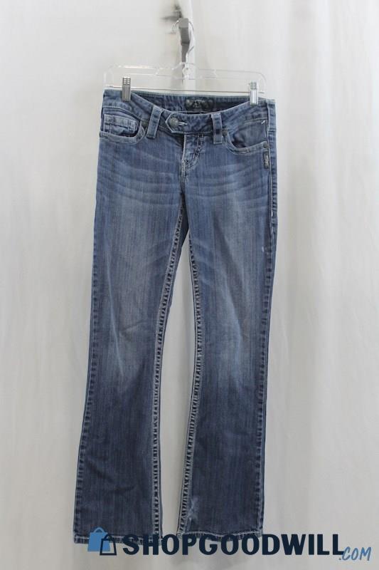 Silver Jeans Womens Blue Bootcut Jeans Sz 27