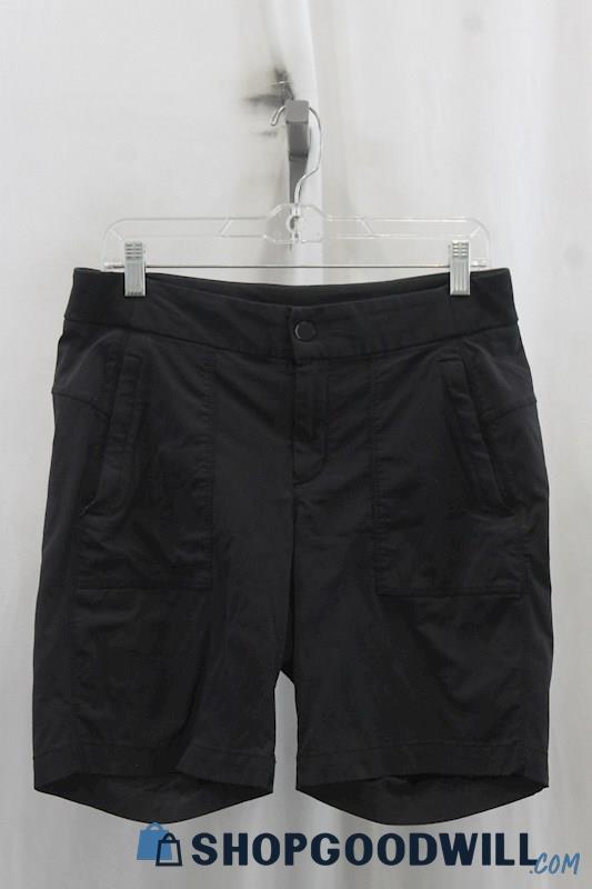 Athleta Womens Black Utility Shorts Sz 8