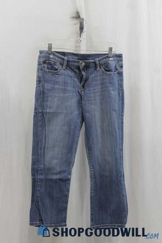 Lucky Brand Womens Blue Crop Jeans Sz 8