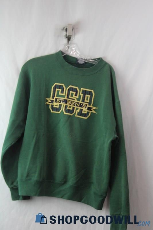 JanSports Woman's Green Pullover Crewneck sz L