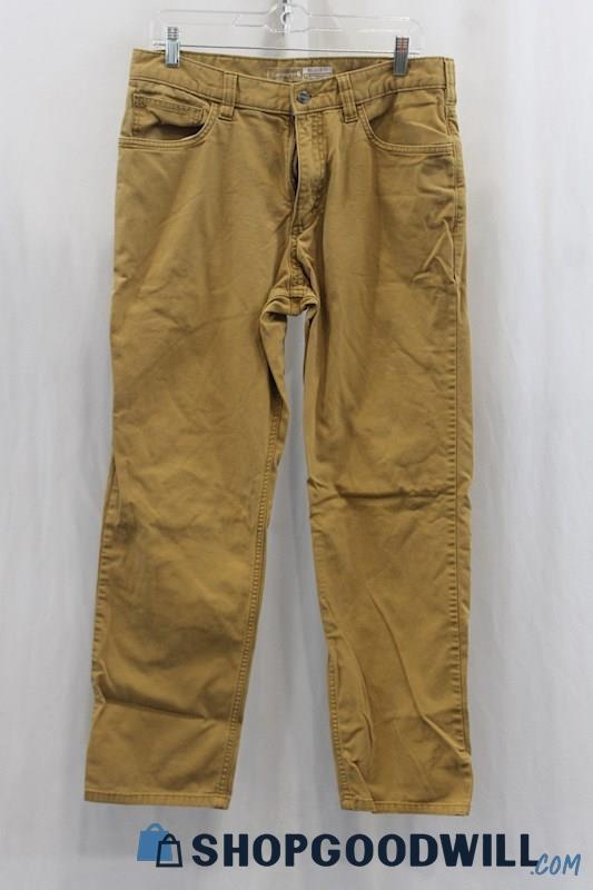 Carhartt Men's Brown Straight Leg Jean SZ 33x32