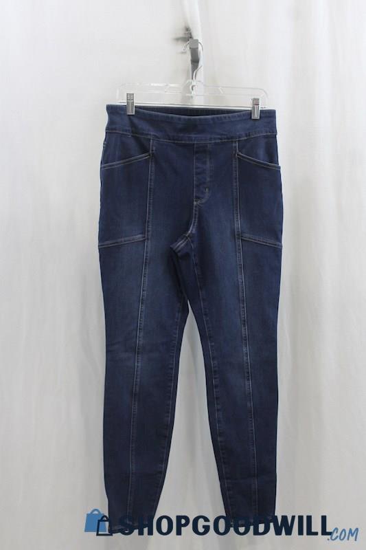 Duluth Trading Womens Dark Blue Skinny Jeans Sz 10