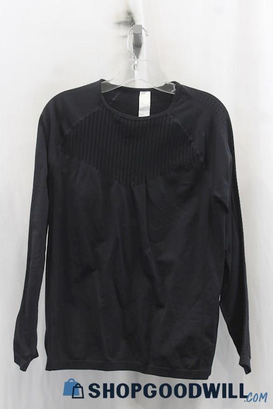 Fabletics Womens Black LS Shirt Sz XL