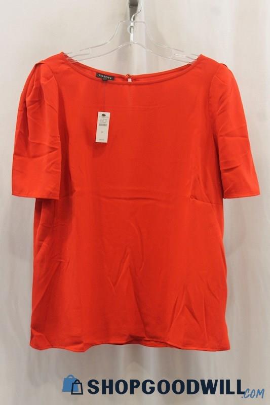 NWT Talbots Women's Red Tank Blouse SZ M