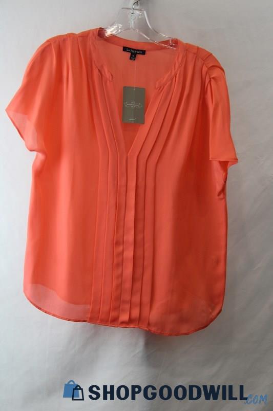 NWT Anthropologie Woman's Pink Blouse sz S