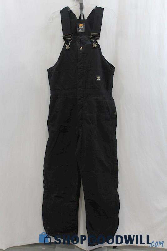 Bernie Men's Black Denim Overalls SZ MS