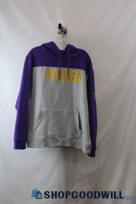 Darius Rucker Men's Purple/Gray Pullover Hoodie sz L