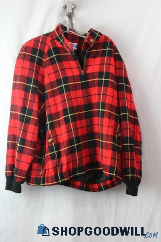 Pendleton Women's Red Full Zip Coat Sz XL