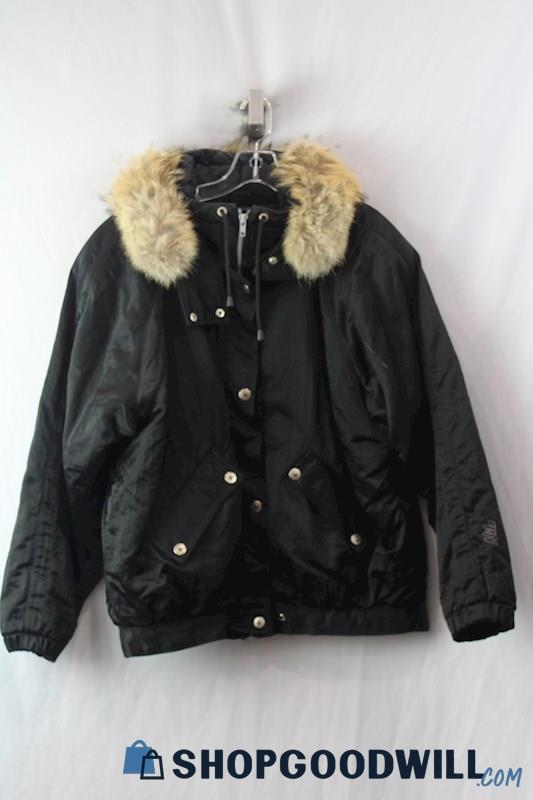 Nils Woman's Black Basic Jacket sz 14