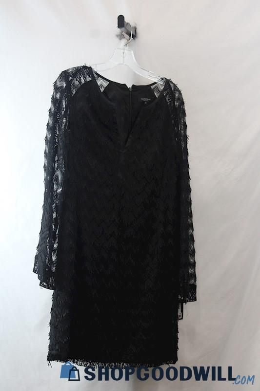 NWT Nanette Lepore Woman's Black Tunic sz M 