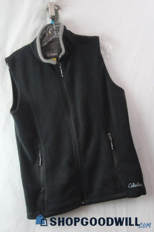 Cabela's Women's Black Vest Sz M