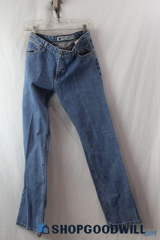 Harley Davidson Women's Blue Straight Leg Jeans Sz 4