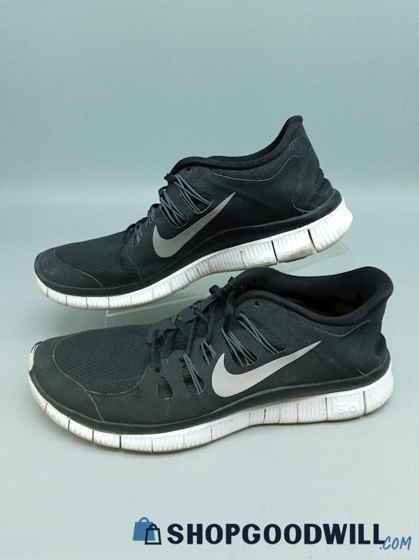 Nike Women's Free 5.0 'Black Dark Grey' Athletic Sneakers SZ 9