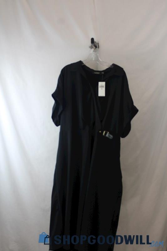 NWT Ralph Lauren Woman's Black Dress sz 20W