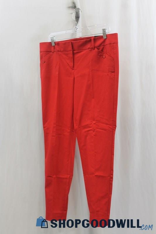 NWT The Limited Womens Red Ankle Dress Pants Sz 12