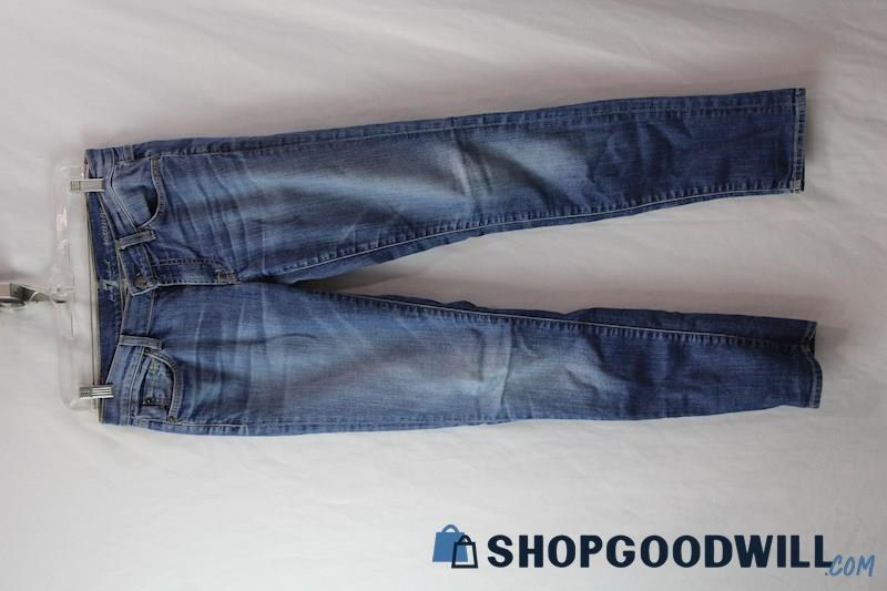 7 For All Man Kind Women's Light blue Roxanne Slim Straight Jean SZ 27