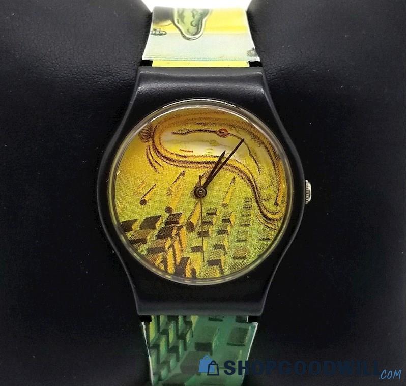 Unisex SALVADOR DALI 'Melting Time' From St. Petersburg, FL Museum Watch