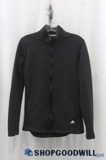 Adidas Women's Black Full Zip Sweater SZ L