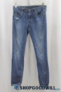 AG Women's Blue Wash Skinny Jean SZ 26