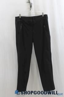 Loft Womens Black Slim Dress Pants Sz 8