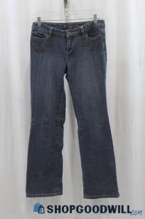 Michael Kors Women's Blue Slim Bootcut Jean SZ 4P