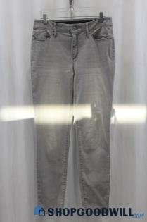 Chico's Women's Gray Skinny Ankle Jean SZ 8