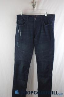 Rings Of Fire Men's Blue Slim Jeans sz 34x30