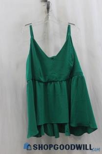 Torrid Women's Green Tank Blouse SZ 3X