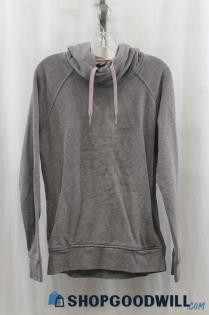 The North Face Womens Heather Gray Hoodie Sz L