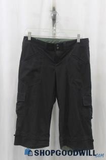 Athleta Womens Black Utility Capri Pants Sz 4