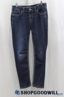 Silver Jeans Women's Blue Skinny Jean SZ 31x31