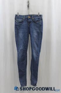 True Religion Womens Dark Blue Skinny Jeans Sz 28