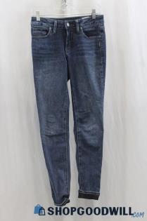 Silver Jeans Women's Blue Skinny Ankle Jean SZ 27x31