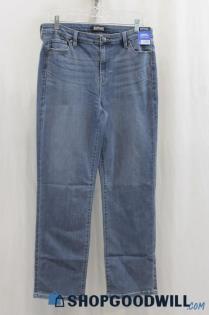 NWT Buffalo David Bitton Women's Blue Straight Leg Jean SZ 10