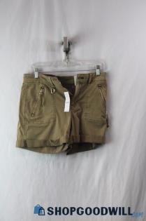 NWT White House Black Market Women's Brown "Pret A Play Short" Sz 4