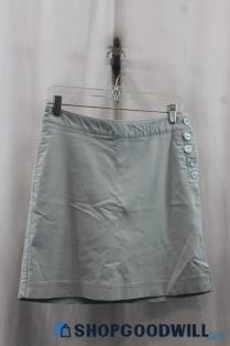 Lija Womens Pastel Blue A-Line Skort Sz 6