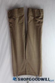 LOFT Women's Beige 100% Wool Bootcut Dress Pants sz 8