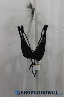 NWT Becca Womens Black Swim Top Sz S