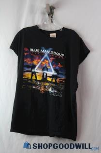 Pyramid Men's Black Blue Man's Group Live at Luxor Black T-Shirt sz 2X