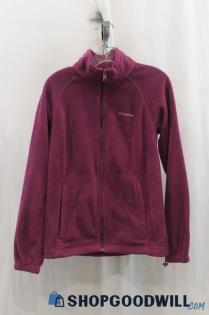 Columbia Women's Purple Fleece Sweater SZ M