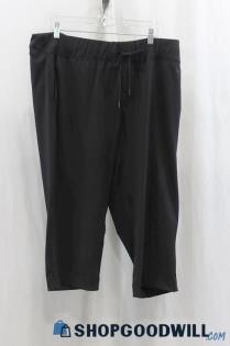 NWT Livi Women's Black Capri Pant SZ 18/20