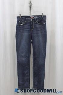 Levi's Womens Dark Blue Washed Skinny Jeans Sz 28