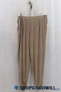 Anthony Womens Khaki Lounge Pants Sz PL