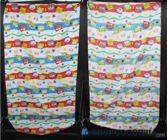 1997 Rugrats Children's White/Multicolor Graphic Twin 2 Pc Set Fitted/Flat Sheet