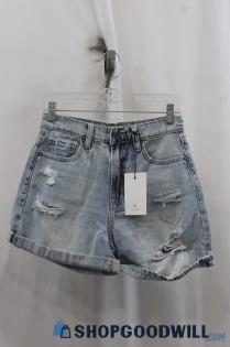 NWT Hidden Women's Light Wash Denim Short SZ S