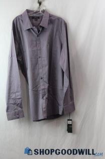 NWT Marc Anthony Men's Purple Button Up sz XXL