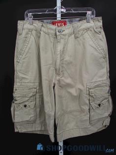 Levi's Men's Beige Squad Cargo Shorts SZ L